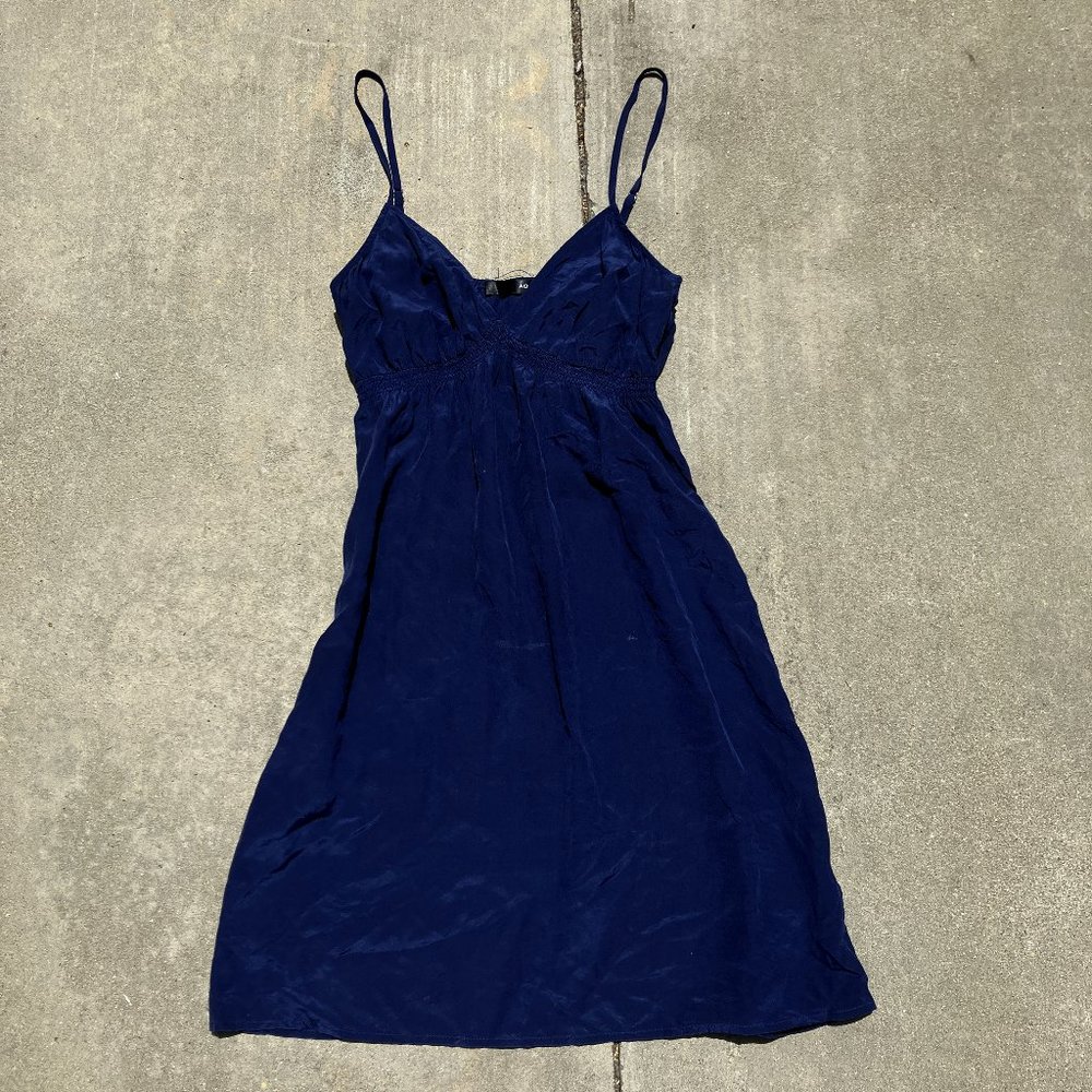 Blue Sleeveless Aqua Dress